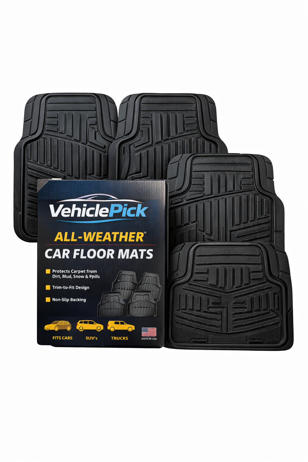 All-Weather Car Floor Mats