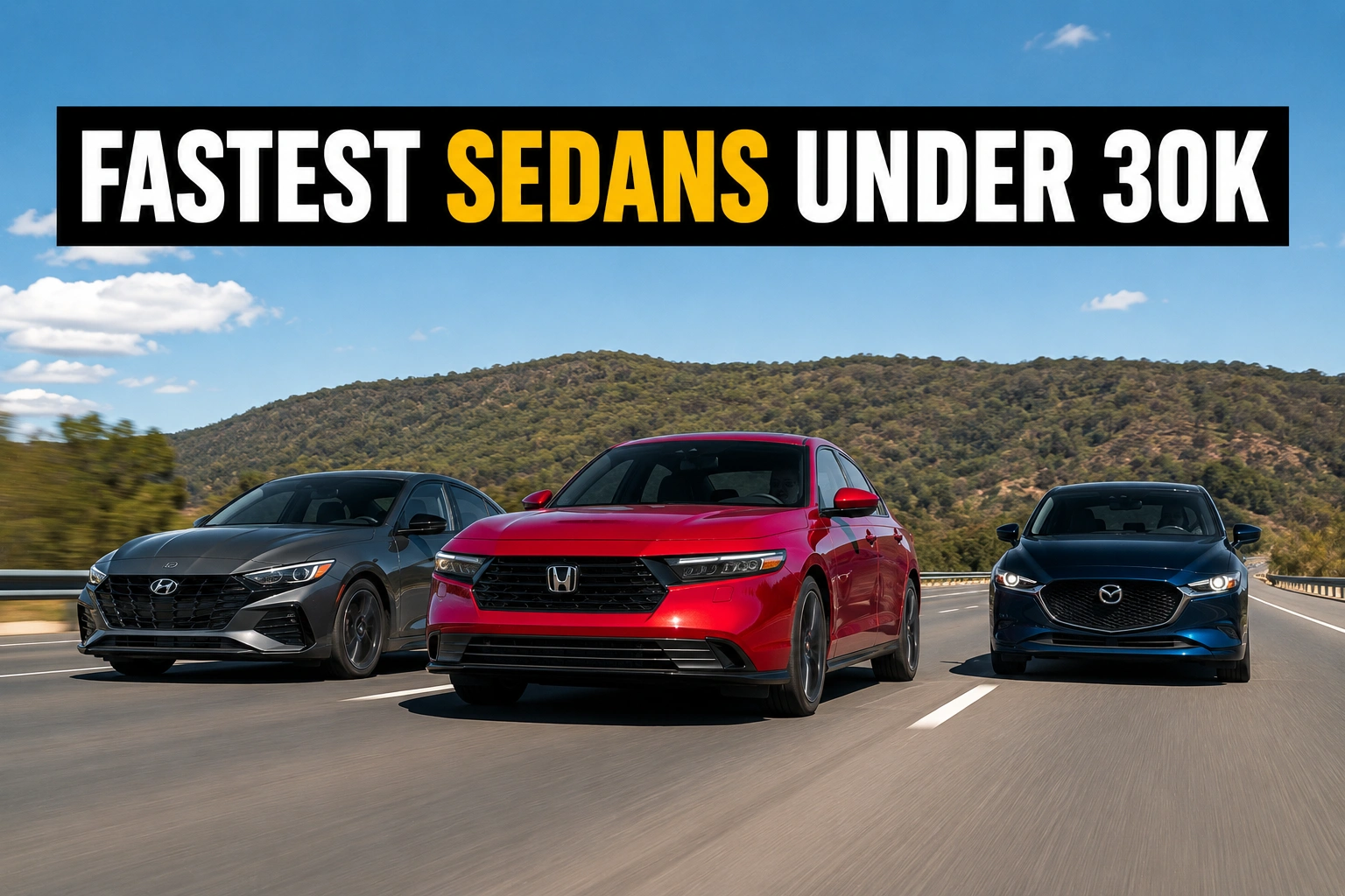 You are currently viewing 6 Fastest Sedans For Around $30,000 In 2026: New And Used Picks That Deliver