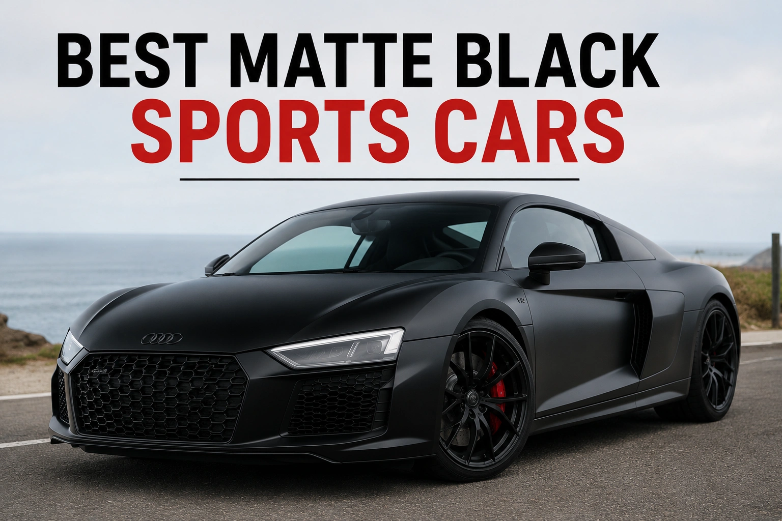 You are currently viewing 12 Best Matte Black Sports Cars, SUVs & Trucks (2026 Guide)