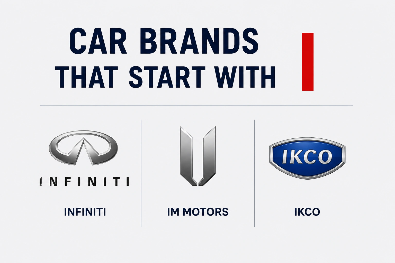 You are currently viewing 15 Best Car Brand And Model Starting With I: The Complete Guide