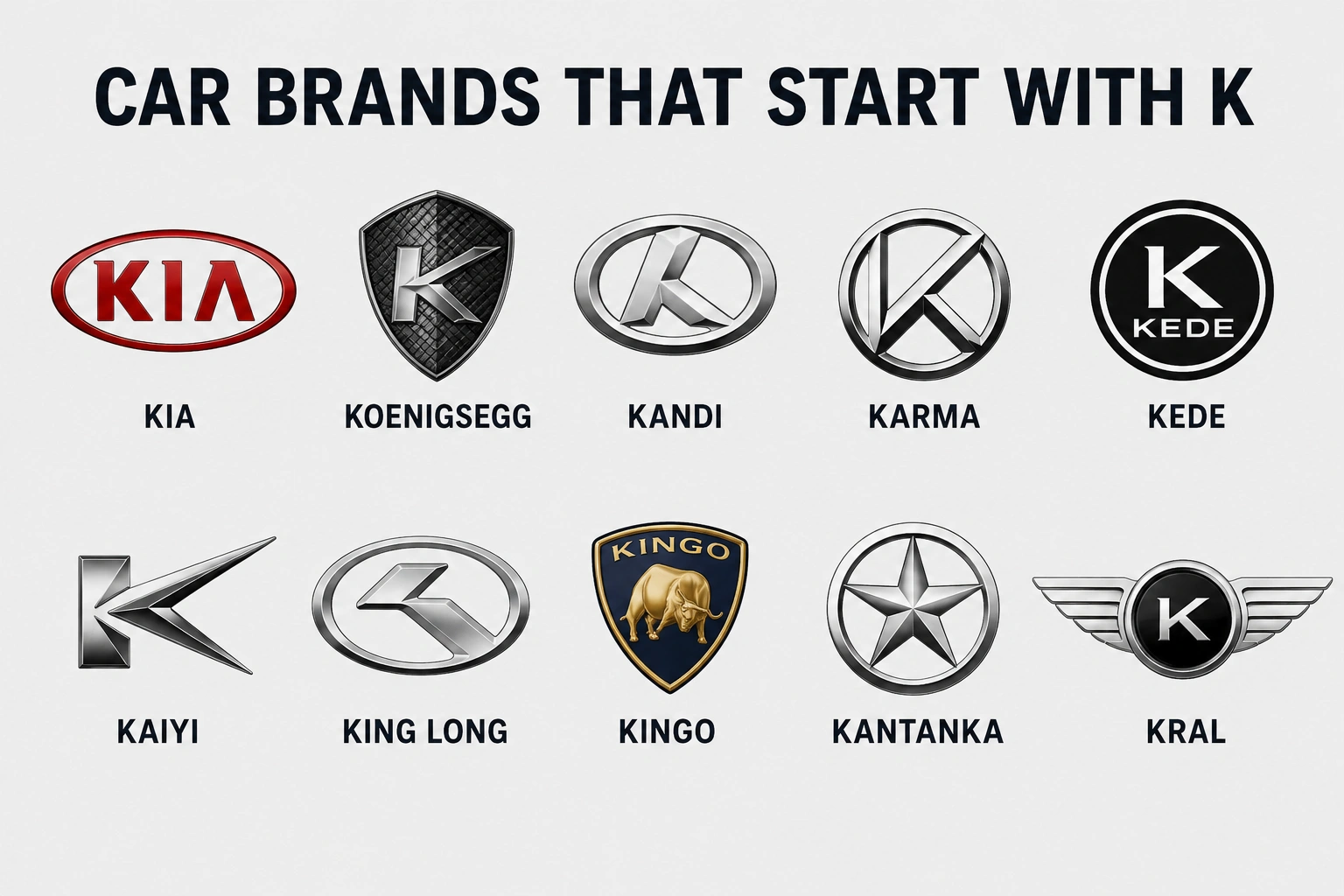 Read more about the article 16 Car Brand And Model That Starts With K: The Full Guide