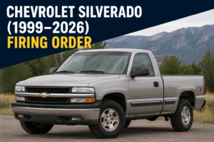 Read more about the article Chevrolet Silverado (1999–2026) Firing Order: Full Engine Guide
