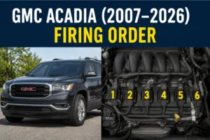 Read more about the article GMC Acadia (2007–2026) Firing Order: Complete Engine Guide