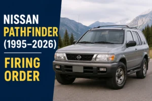 Read more about the article Nissan Pathfinder (1995–2026) Firing Order: Complete Engine Guide