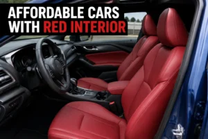 Read more about the article 5 Best Affordable Cars With Red Interior In 2026: In depth Guide