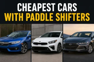 Read more about the article 7 Cheapest Cars With Paddle Shifters In 2026: New And Used Picks