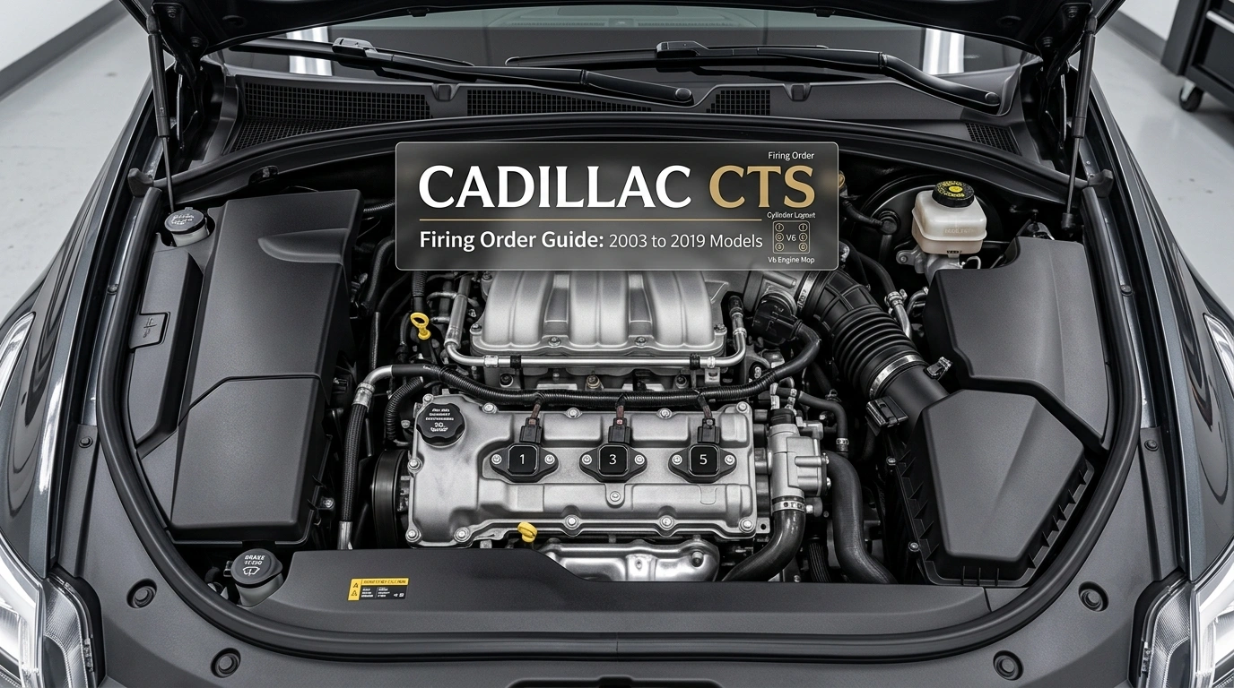 You are currently viewing Cadillac CTS Firing Order Guide For 2003 To 2019 Models
