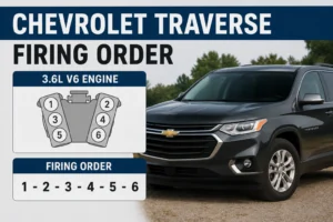 Read more about the article Chevrolet Traverse Firing Order: A 2008-2023 Engine Guide