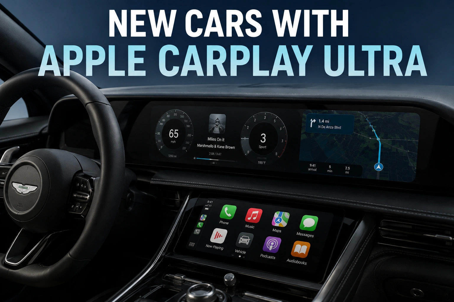Read more about the article 9 New Cars With Apple CarPlay Ultra In 2026