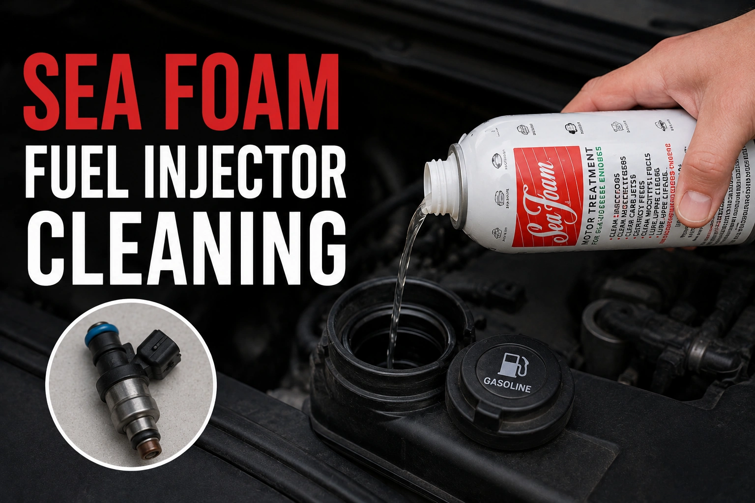 Read more about the article Sea Foam Fuel Injector Cleaning: Methods, Steps And Tips