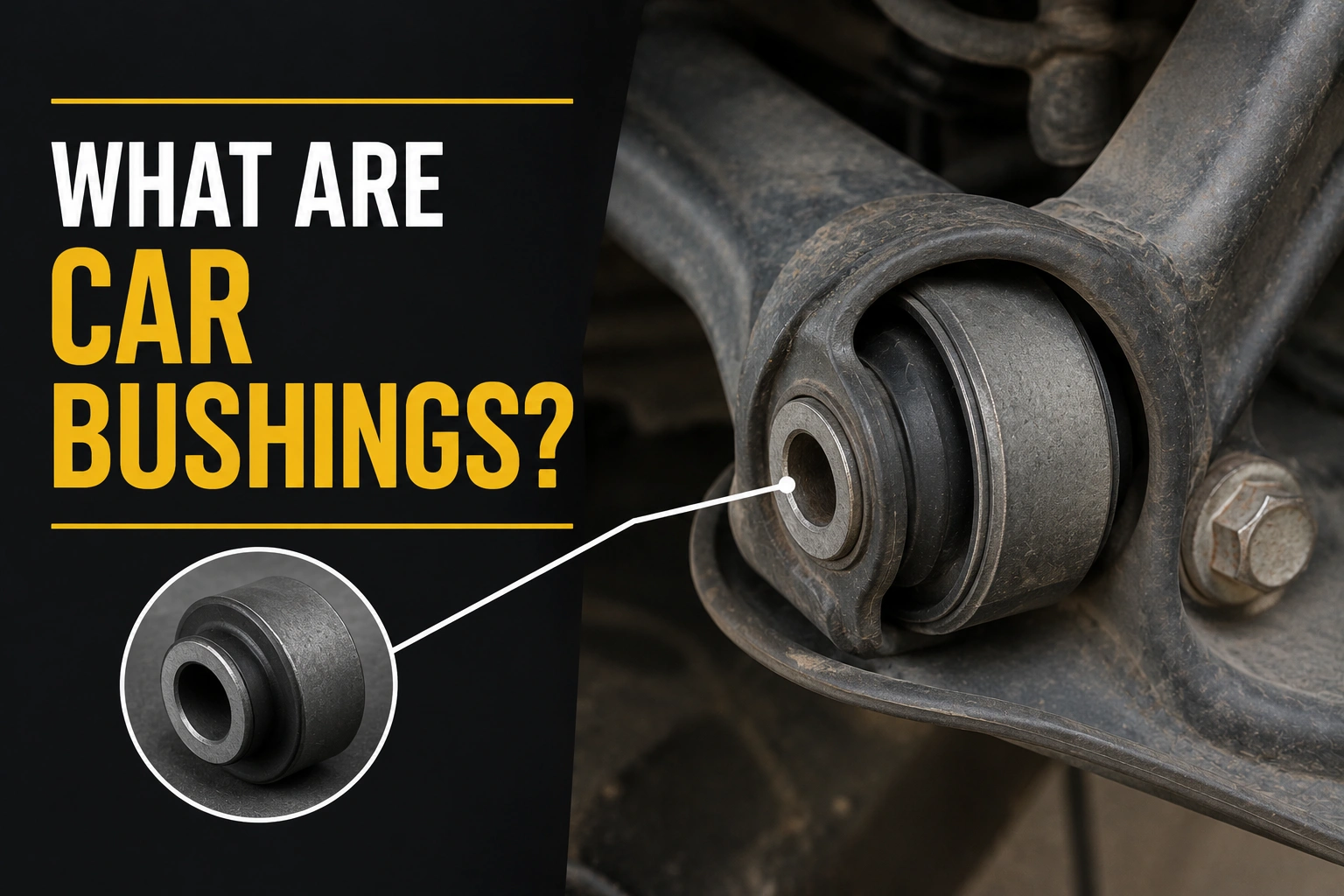 Read more about the article What Are Car Bushings? Types, Signs And Replacement Guide
