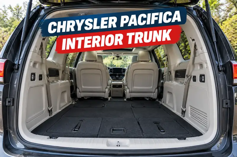 Read more about the article Chrysler Pacifica Interior And Trunk: Cargo Space Guide