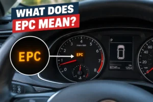Read more about the article What Does EPC Mean In A Car? Causes, Fixes And Cost