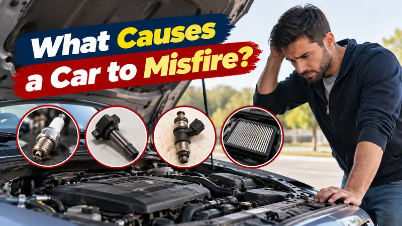 You are currently viewing What Causes A Car To Misfire? Causes, Symptoms And Fixes